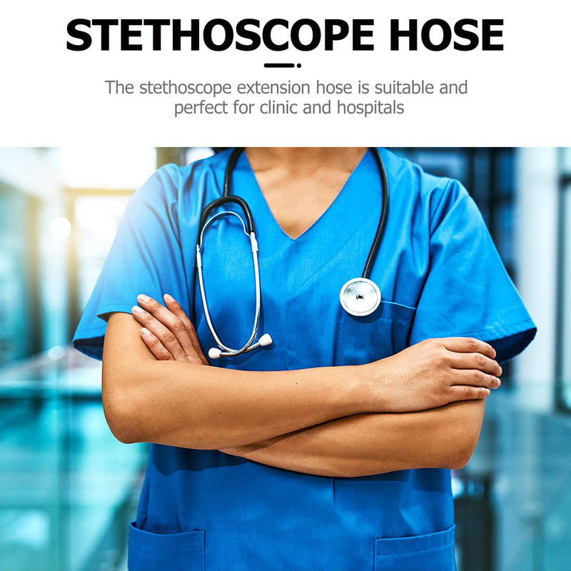 [Australia] - iplusmile 3pcs Stethoscope Hose Replacement Tube Y- shaped Tube Extension Hose Stethoscope Supply ( Random Color ) 