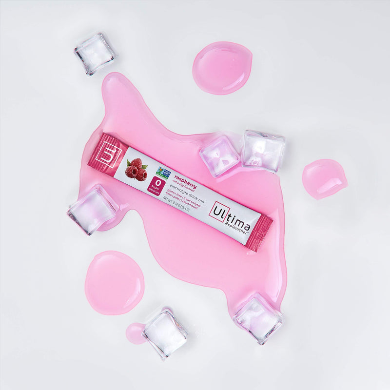 [Australia] - Ultima Replenisher Electrolyte Hydration Drink Mix Raspberry Flavor (20 Serving Stickpacks) 