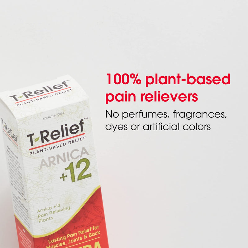 [Australia] - MediNatura T-Relief Extra Strength Pain Relief with Arnica + 12 Plant-Based Pain Relievers (3 Ounces Gel) 