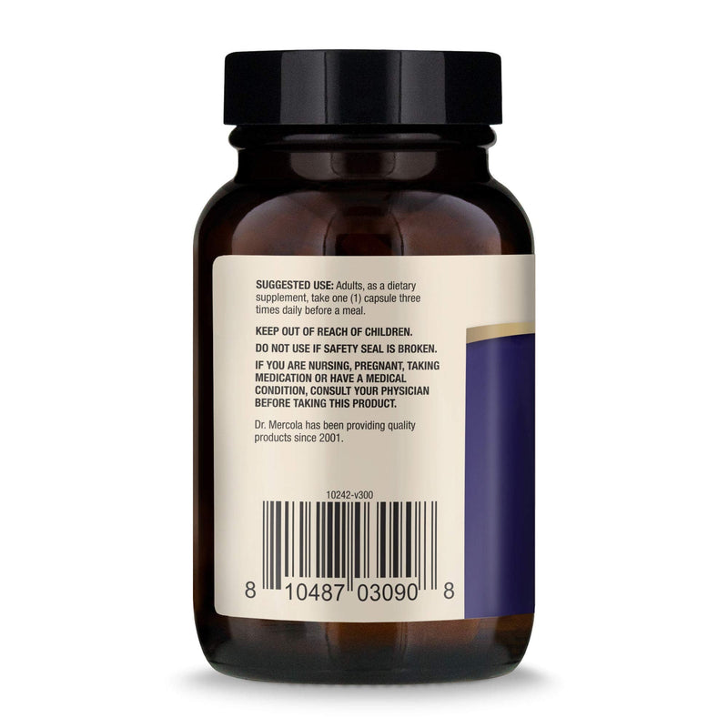 [Australia] - Dr. Mercola, Full Spectrum Enzymes Dietary Supplement, 30 Servings (90 Capsules), Digestive Support, Non GMO, Soy Free, Gluten Free 