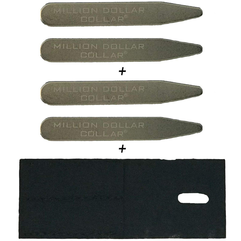 [Australia] - Million Dollar Collar - Metal Collar Stays - 10 SETS 