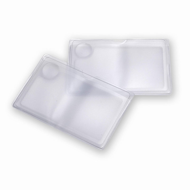 [Australia] - Carson Twin Pack 2.5x Power Credit Card Size Magnifiers with 6x Spot Lens (WM-01) 