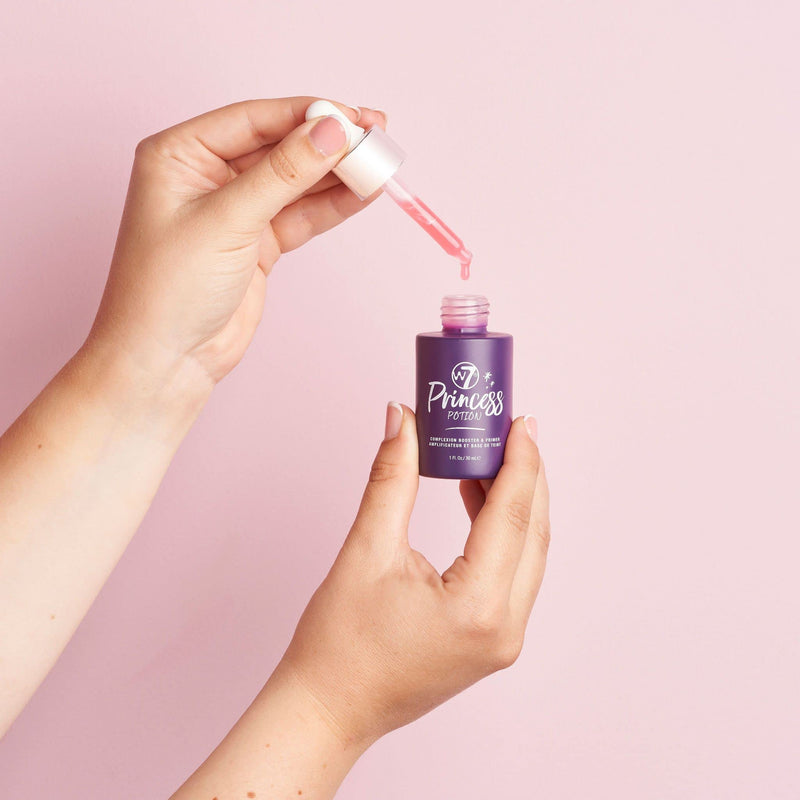 [Australia] - W7 Princess Potion Face Primer Drops - Purple Makeup Base Priming Formula For Flawless, Bright Skin - Vegan Makeup 