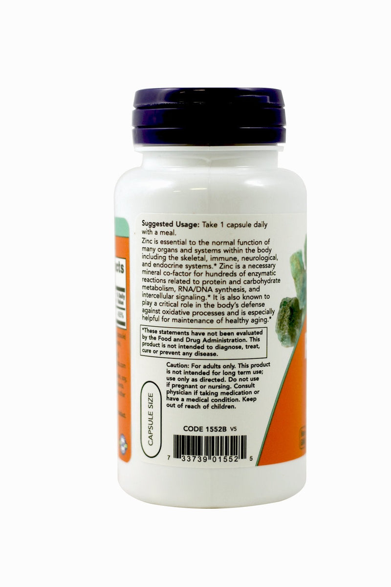 [Australia] - NOW Foods Zinc Picolinate 50mg,120 Capsules (Pack of 2) 