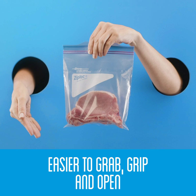 [Australia] - Ziploc Freezer Bags with New Grip 'n Seal Technology, Gallon, 28 Count 