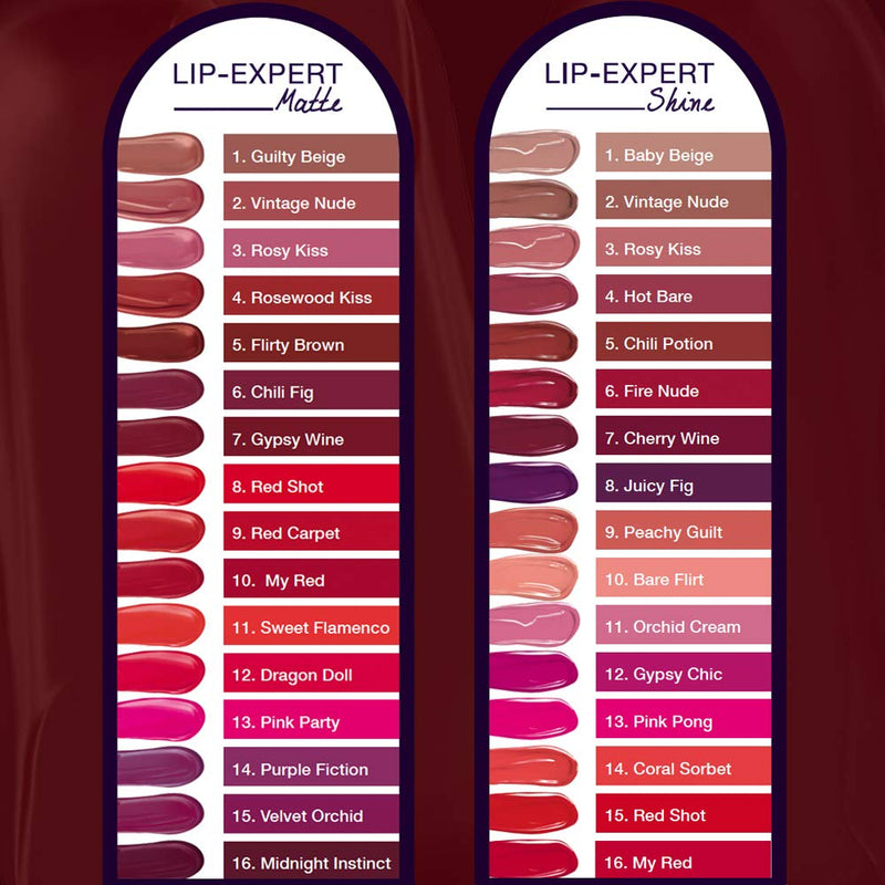 [Australia] - By Terry Lip-Expert Matte| Liquid Lipstick | Vibrant & Kiss-Proof Lips Chili Fig 