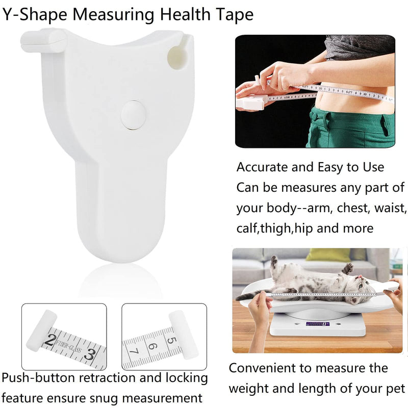 [Australia] - Digital Pet Weighing Scales Mini Cat Dog Scale, Multi-Function Puppy Scale, LCD Kitchen Scales Electronic Food Scales, Switchable g/lb/oz, Easy Clean for Hamster Bunny Bird Small Ainimal 10KG/22 lbs 