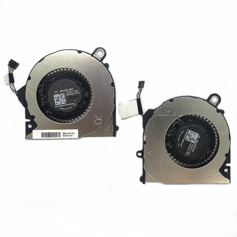 [Australia] - ZHAWULEEFB Replacement New CPU+GPU Cooling Fan for HP Elite x2 1013 G3 Cooling Fan L32638-001 924702-001 ND55C02-17D12 7Z29FPR ND55C02-17D13 7Z28FPR 