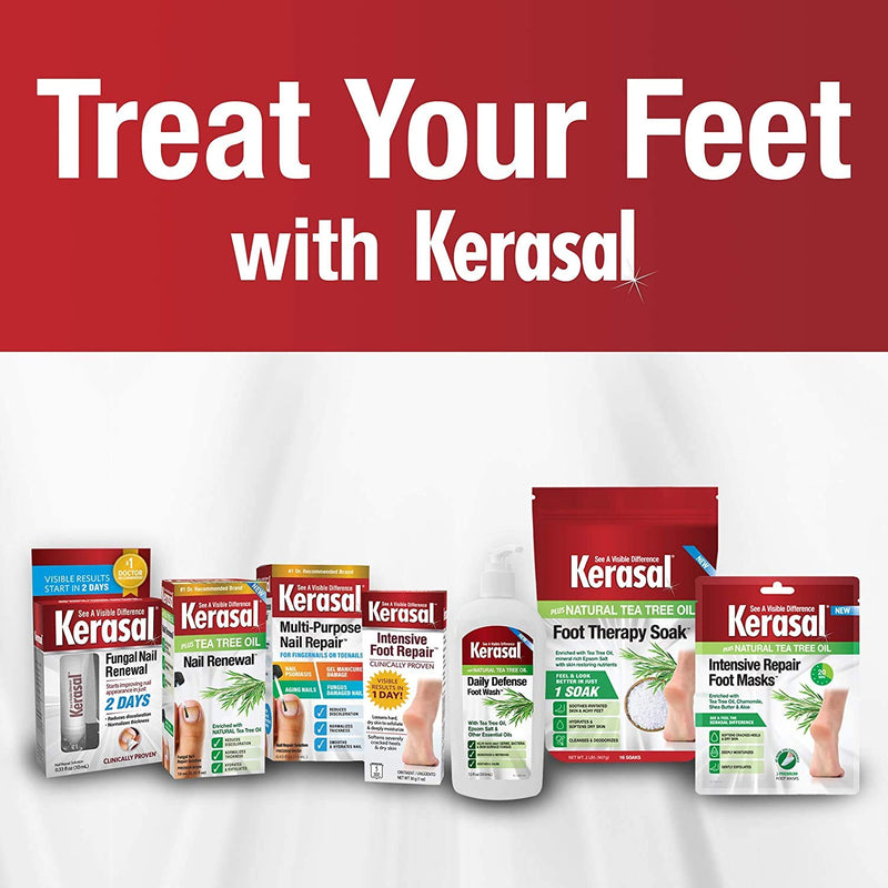 [Australia] - Kerasal Intensive Repair Foot Mask Foot Mask for Cracked Heels and Dry Feet, Single ( Pair), 1 Count 1 Pair (Pack of 1) 