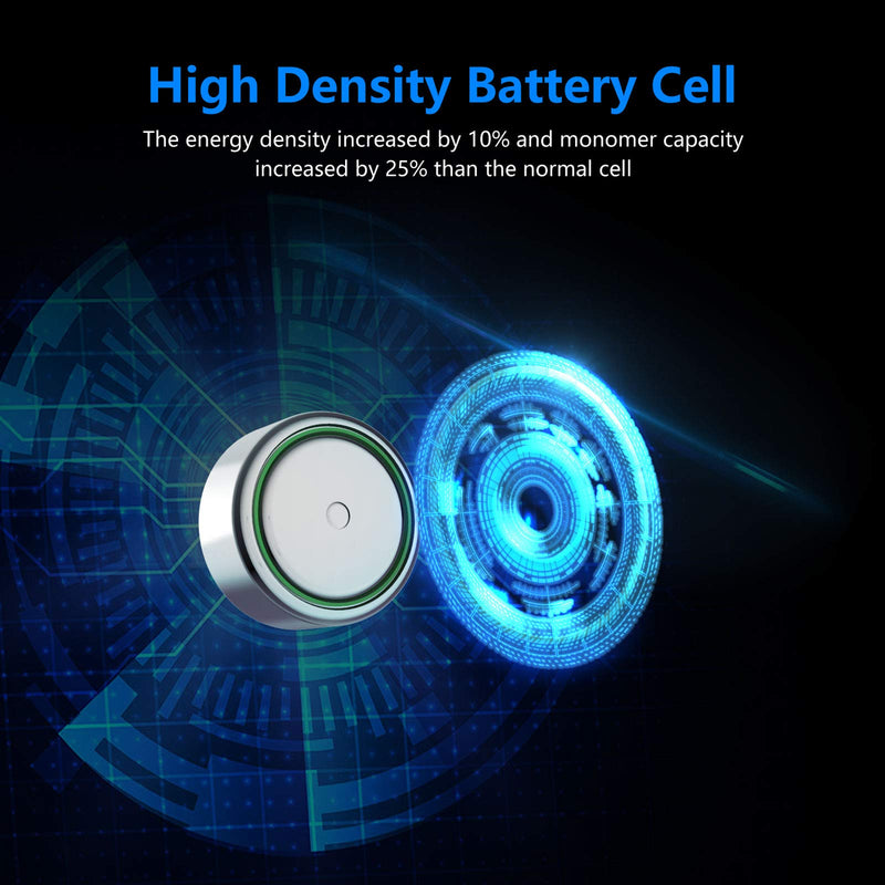 [Australia] - POWEROWL High Capacity LR44 Batteries 40 Pack, AG13 357 303 SR44 Premium Alkaline Battery 1.5V Button Coin Cell Batteries 