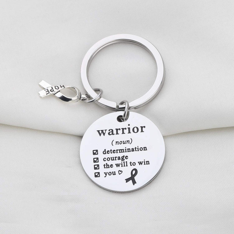 [Australia] - WSNANG Cancer Survivor Gift Warrior Determination Courage The Will to Win Keychain Cancer Fighter Gift Cancer Awareness Gift Survivor Inspirational Hope Gifts warrior keychain 