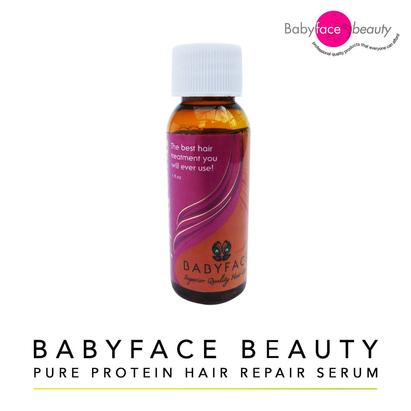 [Australia] - Grow Long Hair! BABYFACE PURE PROTEIN - Strongest Protein Treatment Available - 100% FREE from Formaldehyde and Formaldehyde-Releasing Ingredients! Damaged Keratin Intense Deep Repair Protein Conditioner Treatment - Hair Mask, Collagen Protein, Profess... 