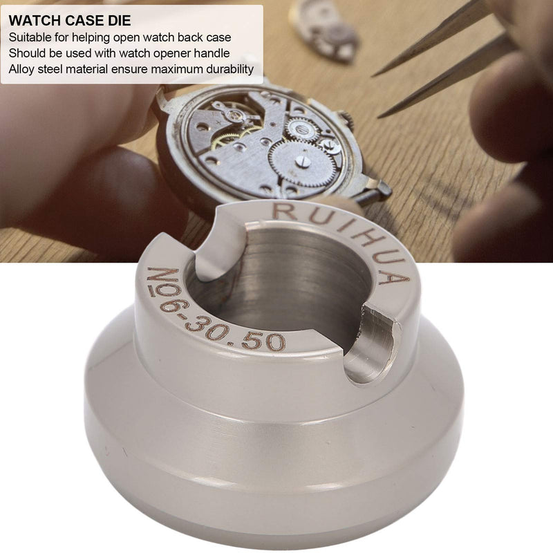 [Australia] - 5537 Watch Opener Die, Watch Case Back Cover Opener Die,Watch Back Case Opener Die Watch Repairing Accessory(30.5mm) 30.5mm 