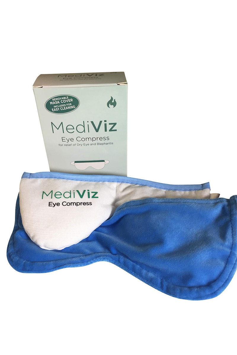 [Australia] - Mediviz Warm Compress Eye Mask - Moist Heat Compress for Irritated Eyes and Eyelid Lumps and Bumps 