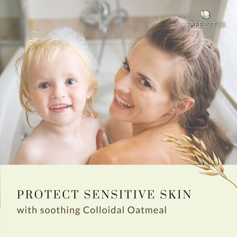 [Australia] - Tree To Tub Lotion for Sensitive Skin - pH 5.5 Balanced, Fragrance Free Lotion with Organic Shea Butter, Cocoa Butter, Aloe Vera 8.5 oz 