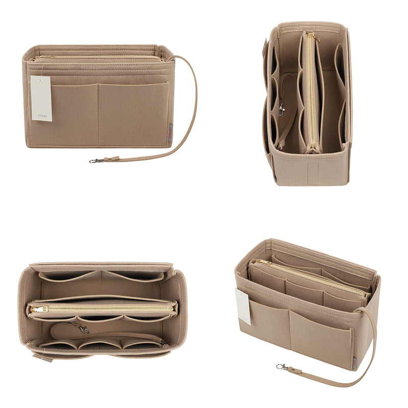 [Australia] - Purse Organizer, Tote Organizer For Speedy Neverful Graceful (Beige, Medium) Beige 