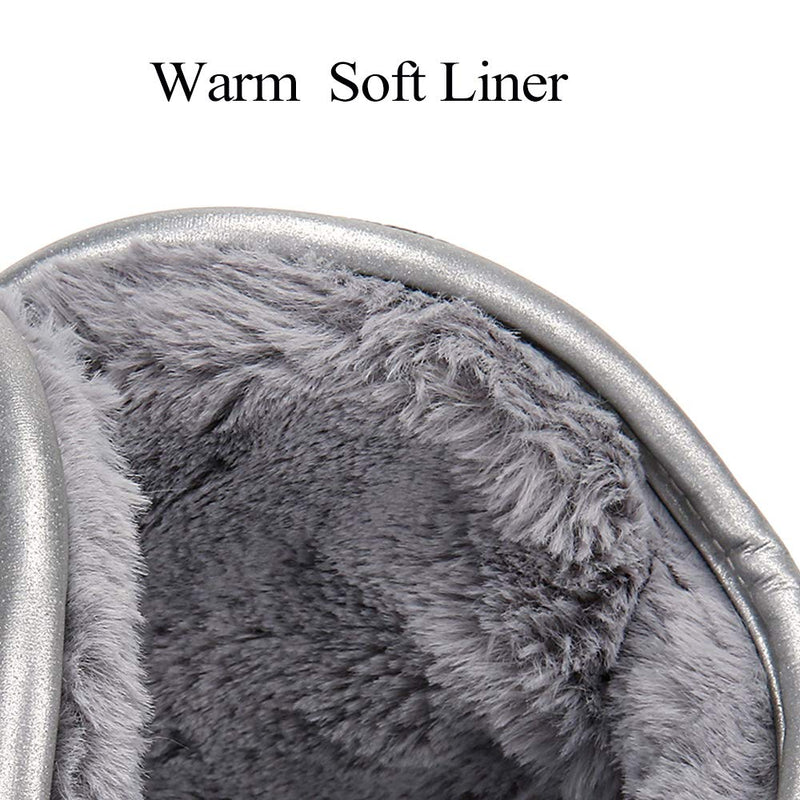 [Australia] - Ear Warmers Winter Foldable Fleece Warm Outdoor Earmuffs Unisex Adjustable Ear Muffs for Men Women Black 