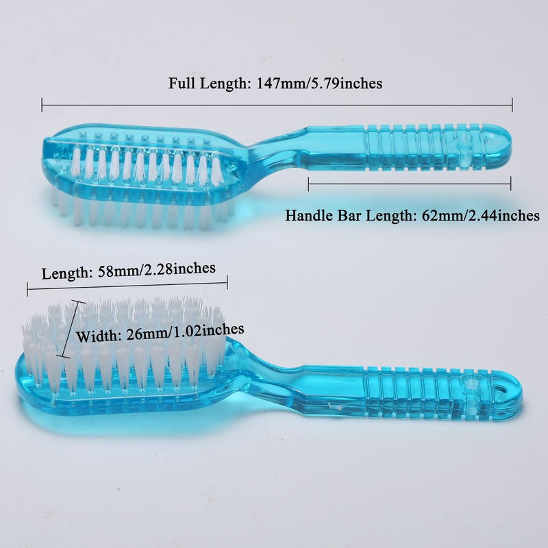 [Australia] - fingernail Scrub Brush Toe Cleaning Brush Handle Grip Nail Brush Home Laundry Cleaning Clothes Shoes Foot Scrubber 