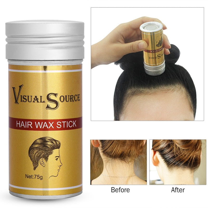 [Australia] - Hair Wax Stick, Long-last Natural Hairstyle Model Styling Broken Hair Gel Wax Cream 