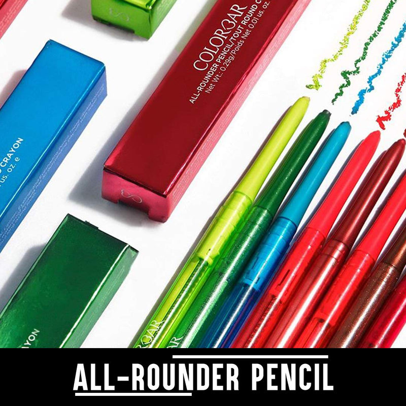 [Australia] - Colorbar All-Rounder Pencil-Rich Ruby, Smudge-proof and waterproof, Red 0.29gm 