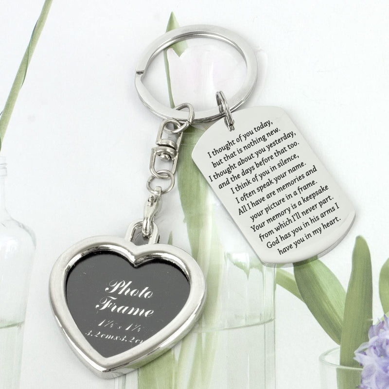 [Australia] - Hutimy Memorial Jewelry for Loss of Father Mother Dad in Heaven Gift for Daughter Son Lose Jewelry Sympathy Keychain 