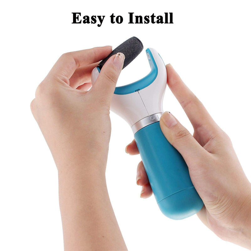 [Australia] - 5 Extra & 3 Regular & 2 Soft Coarse Refill Heads Replacement Rollers Compatible with Perfect Electronic Foot File with Diamond Crystals 