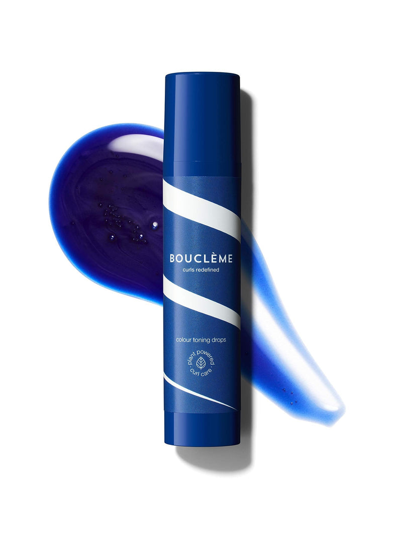 [Australia] - Boucl√®me Colour Toning Drops - Colour Enhancing for Blondes, Silvers, Balayage or Dyed Brunettes - Indigo Blue (30ml) 