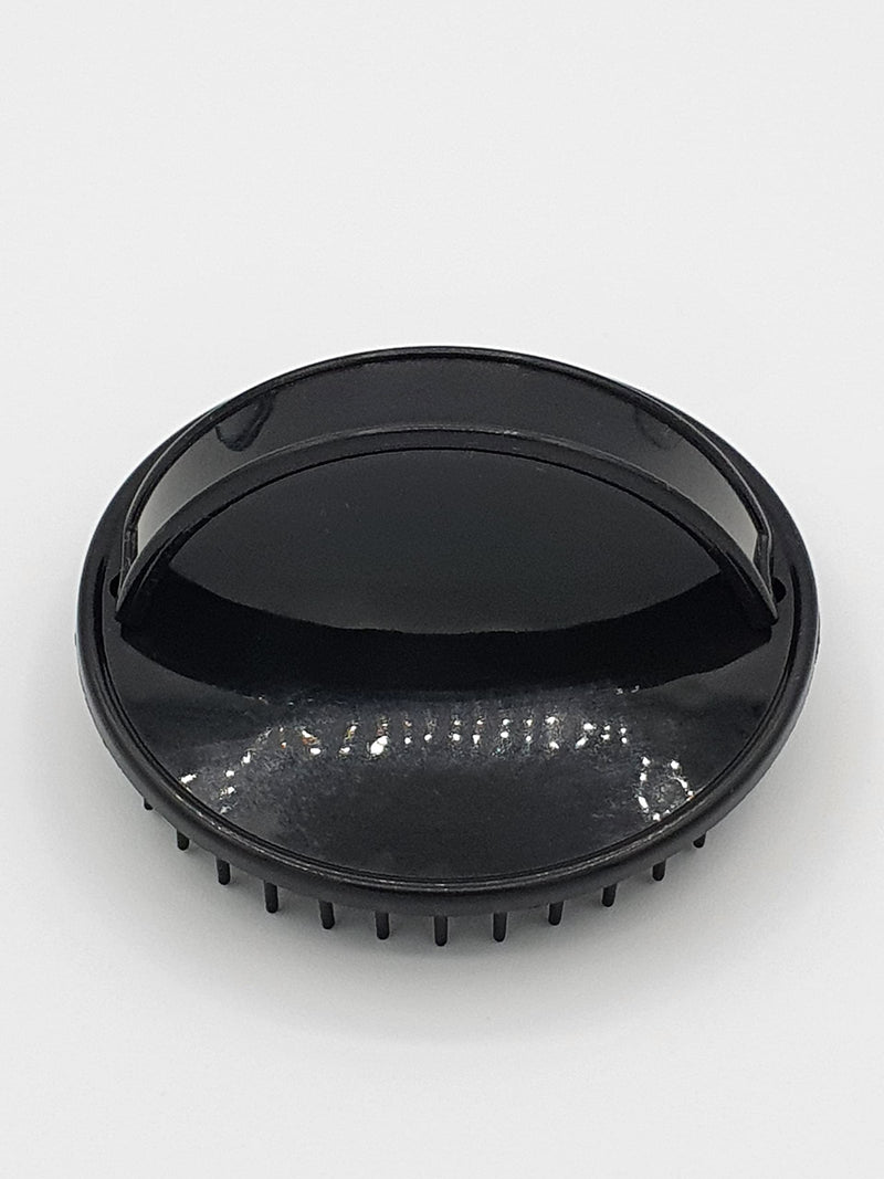[Australia] - Big Beard Black Scalp Massage Be-Bop Hair Brush Gentle Shampoo for Salons Barbers & Home Use (Black) 