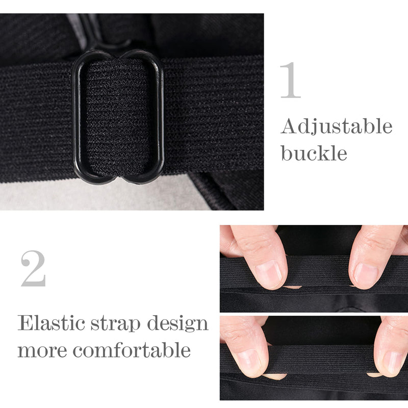 [Australia] - 100% Silk Sleep mask with Adjustable Strap,Comfortable and Super Soft Eye mask Ultimate Sleeping aid,blindford Golden Moon Goldenmoon 