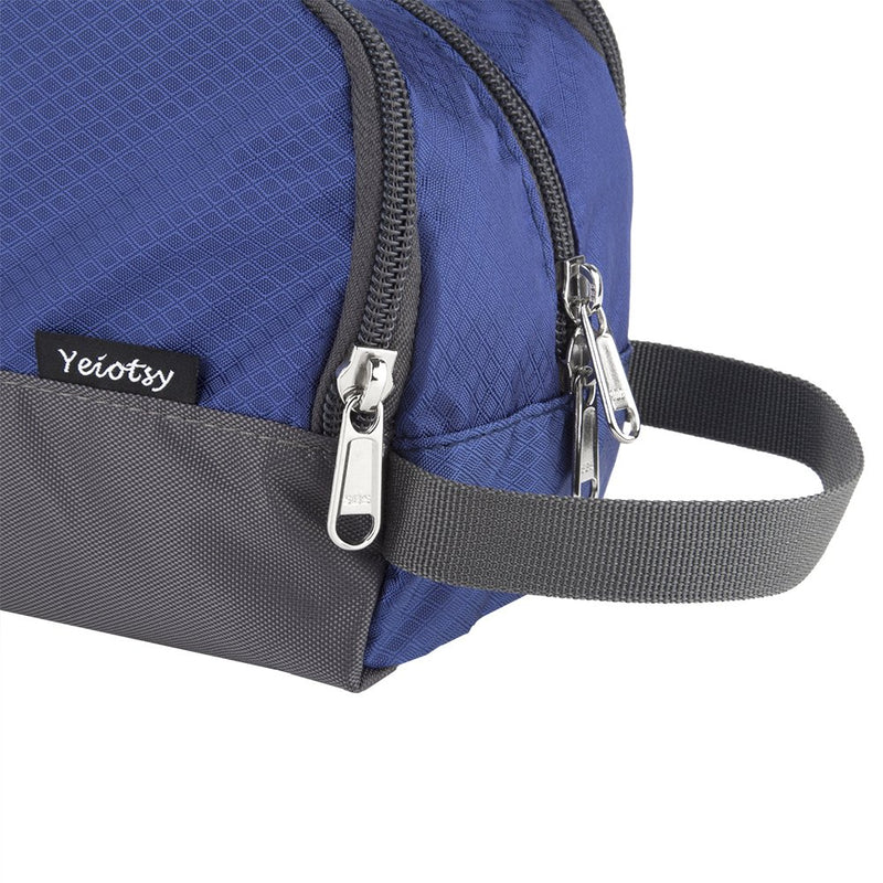 [Australia] - Travel Toiletry Bag Small, Yeiotsy Light Dopp Kit Bag Shaving Bag Toiletry Organizer Blue (Sapphire) Sapphire 
