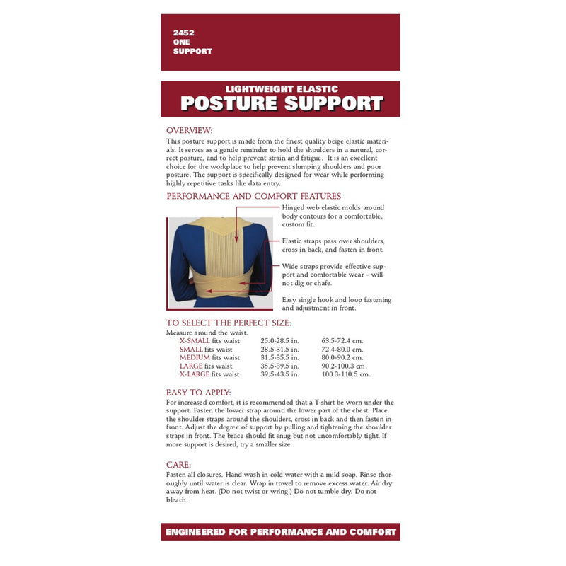 [Australia] - OTC Posture Support, Correct Shoulder Slump Poor Body Position, Small 