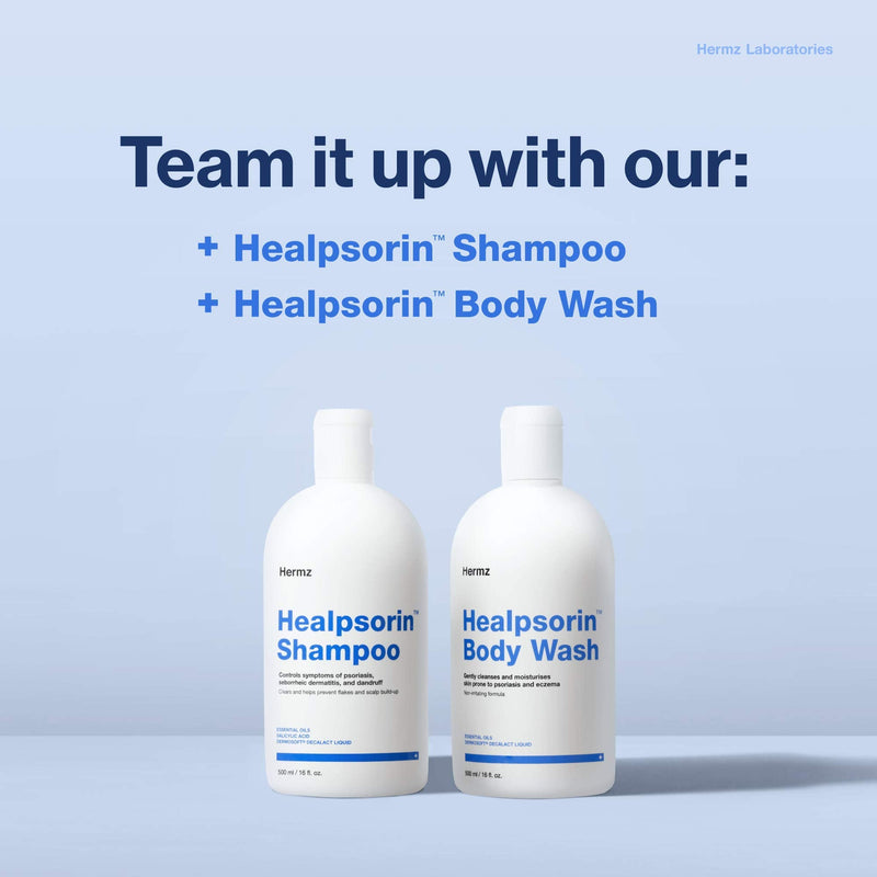 [Australia] - Healpsorin Healthy Hair Psoriasis Conditioner for Dry Scalp - Camellia Oil, Arginine, Coconut Oil & Vitamin B5 - Relieves Dandruff & Seborrheic Dermatitis Symptoms for Shiny, Flake-Free Hair 