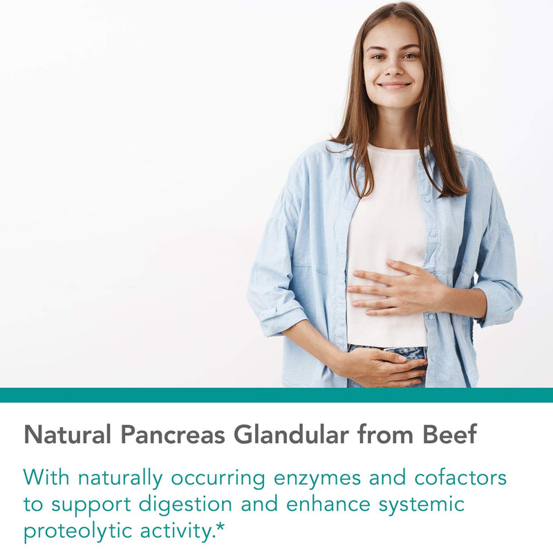 [Australia] - NutriCology Pancreas Pork - Natural Glandular, Digestive Support, Enzymes - 60 Vegicaps 