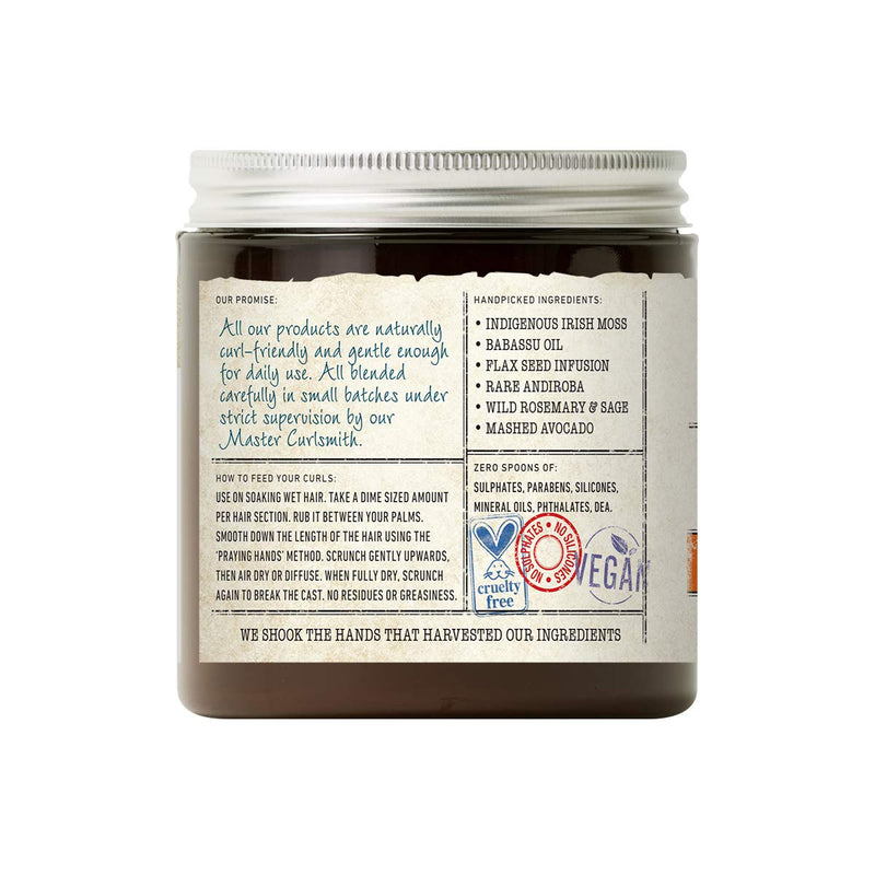 [Australia] - Curlsmith - Curl Defining Styling Soufflé - Vegan Medium Hold Styling Gel for Wavy, Curly and Coily Hair (8oz) 8 Fl Oz (Pack of 1) 