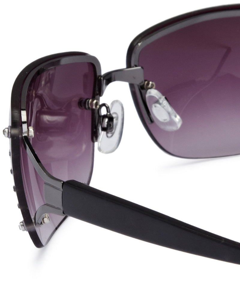 [Australia] - Eyelevel Helena 2 Rimless Women's Sunglasses One Size Grey 