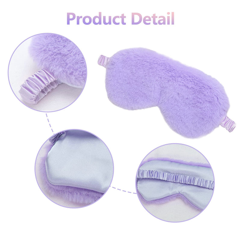 [Australia] - Eye Mask for Sleeping,3PCS Sleeping Masks for Women,Blackout Sleep Eye Mask,Sleep Mask, for Sleeping Women/Men/Girls,with Travel Pouch(Pink/Purple/Grey) 