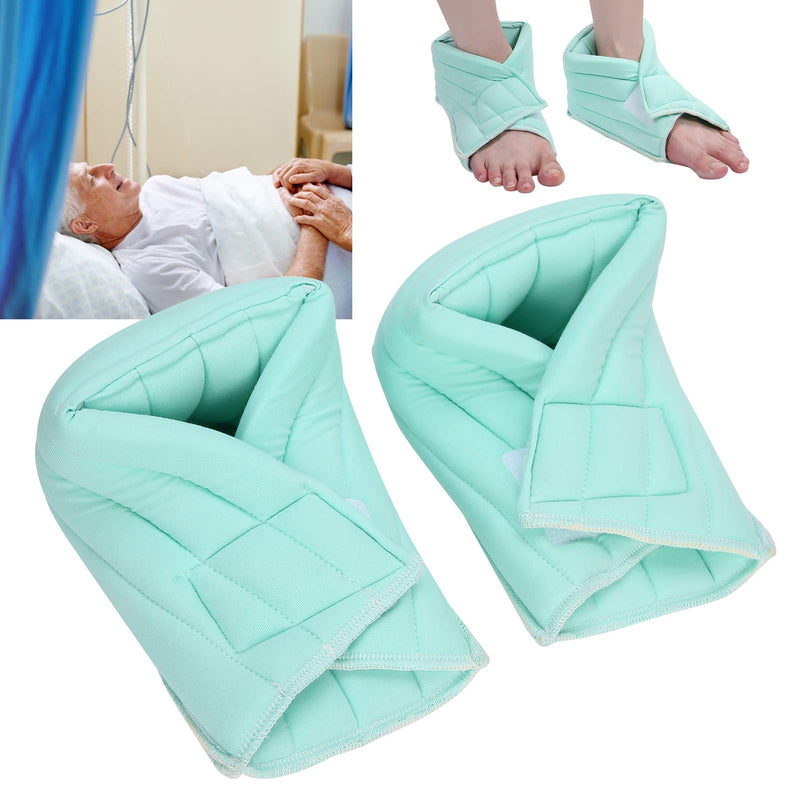 [Australia] - Heel Protector Heel Cushion Ankle Protector Pillow Protectors for Pressure Sores & Keeping Warm Elderly Foot Correction Cover (Green) Green 