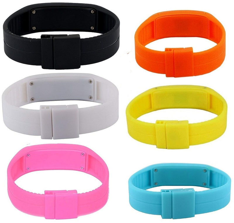 [Australia] - Pappi Boss Haunt All Working Kid's Favourite LED Bands (Multicolour) Set of 6 