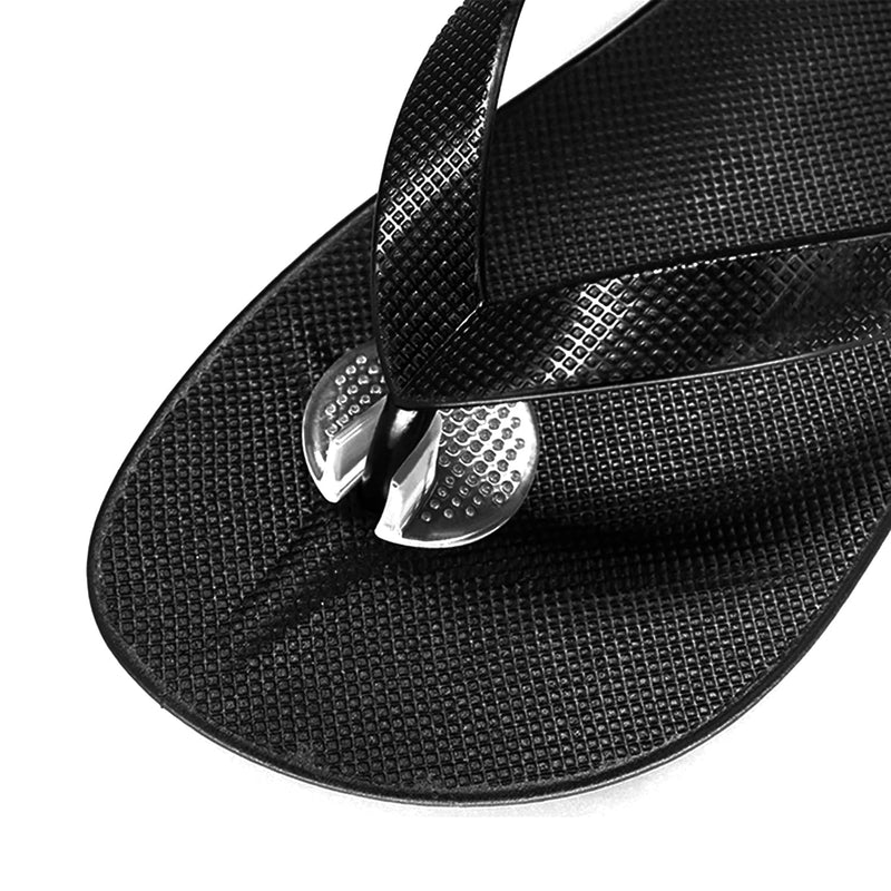 [Australia] - Silicone Thong Sandal Toe Protectors, 3 Pairs Clear Sandal Toes Seam Guard Pad Flip-Flop Sandal Flip Flops Gel Toe Guards Cushions for Foot Protection Y7JJD 