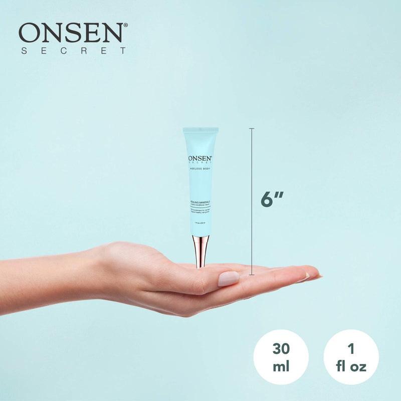 [Australia] - Onsen Cuticle Cream 1pk, Cuticle Oil in Deep Action - Japanese Natural Healing Minerals Nail Care Serum and Butter, Sooth, Repair, and Strengthen Cuticles and Nails, Visible Results, Non-Greasy - 1oz 1 Fl Oz (Pack of 1) 