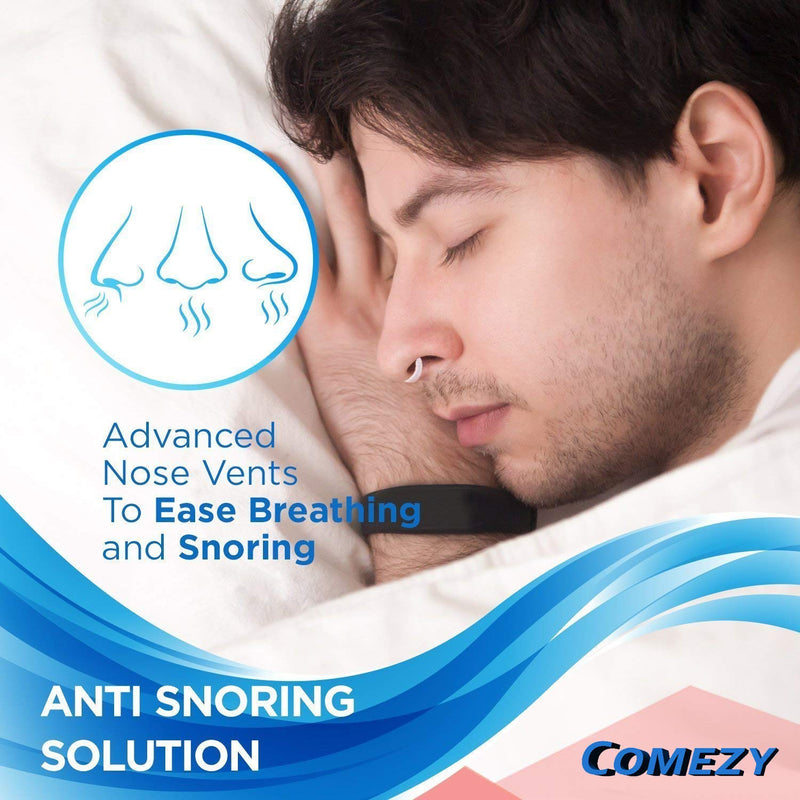 [Australia] - Comezy Anti Snoring Devices - 12 Stop Snoring Nose Vents for Travel & Home Sleep Aid - Snore Solution Nasal Dilators，Ease Breathing,Healthy Sleeping Helper 