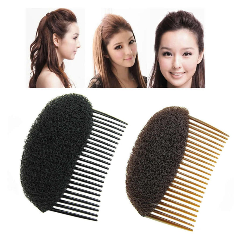 [Australia] - CareforYou® 1PC Lady Girl Women BUMP IT UP Volume Inserts Do Beehive hair styler Insert Tool Hair Comb Hair beauty (Beige) Beige 