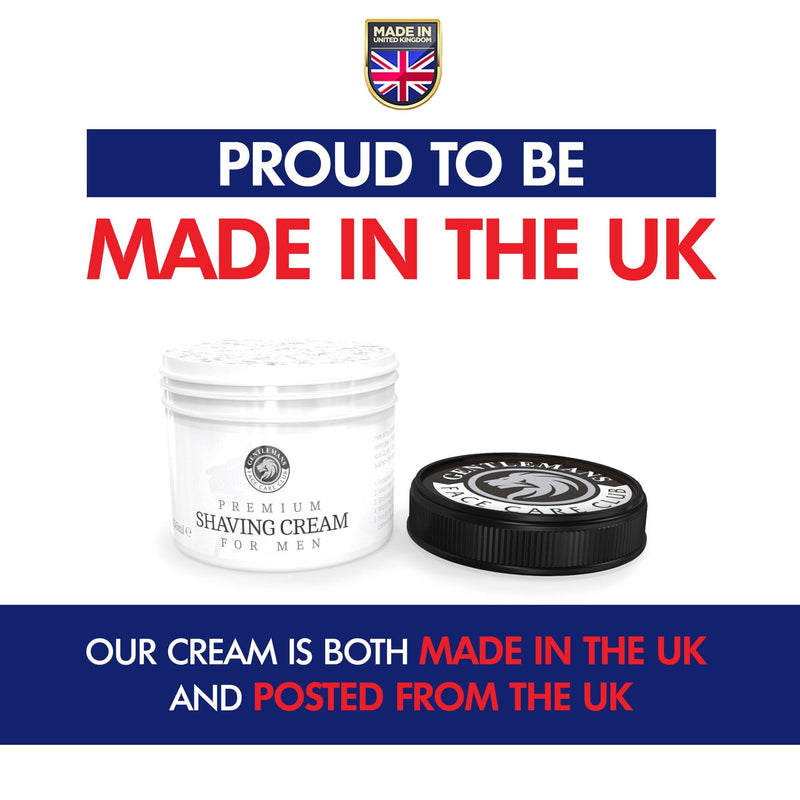 [Australia] - Shaving Cream - Luxury Sandalwood Shave Cream From Gentlemans Face Care Club - Large 90 Day Supply 150ml Pot + 100% Money Back Guarantee 