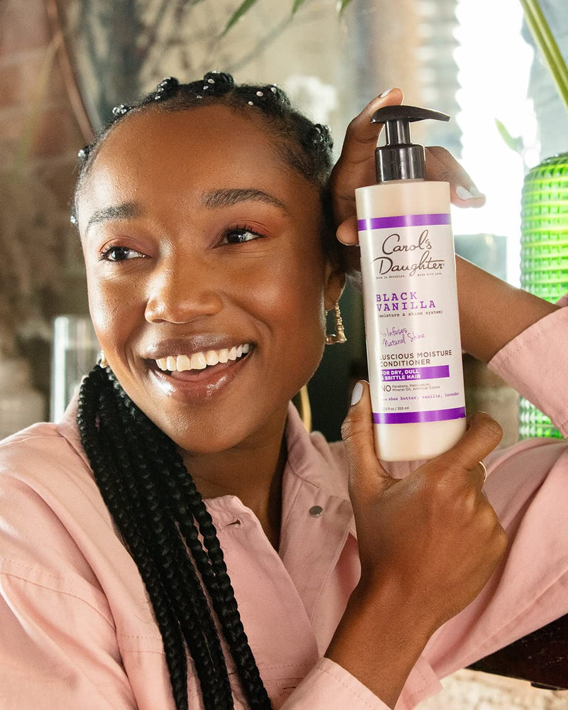 [Australia] - Carol’s Daughter Black Vanilla Moisturizing Conditioner for Curly, Wavy, Natural Hair, Adds Hydration & Shine to Dry, Damaged Hair- Made with Shea Butter and Rosemary, 8 fl oz 