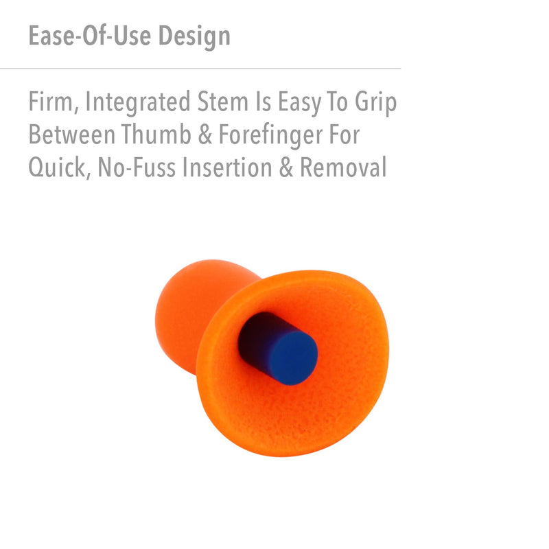 [Australia] - Honeywell Howard Leight by Quiet Reusable Earplugs, 100 Pairs (QD1), Orange 