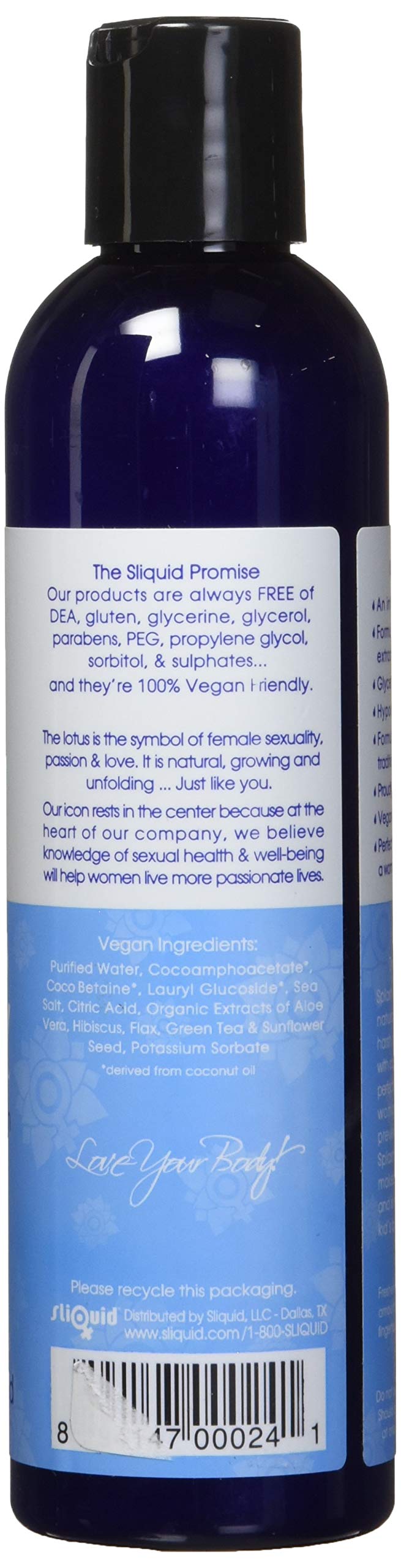[Australia] - Sliquid Splash Gentle Feminine Wash - Unscented 8.5 fl oz 