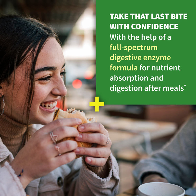 [Australia] - Garden of Life Dr Formulated Digestive Enzymes with Papain, Bromelain, Lipase for Digestion & Nutrient Absorption – Organic Digest+ - Vegan, Gluten-Free, Non-GMO, Tropical Fruit Flavor, 90 Chewables 
