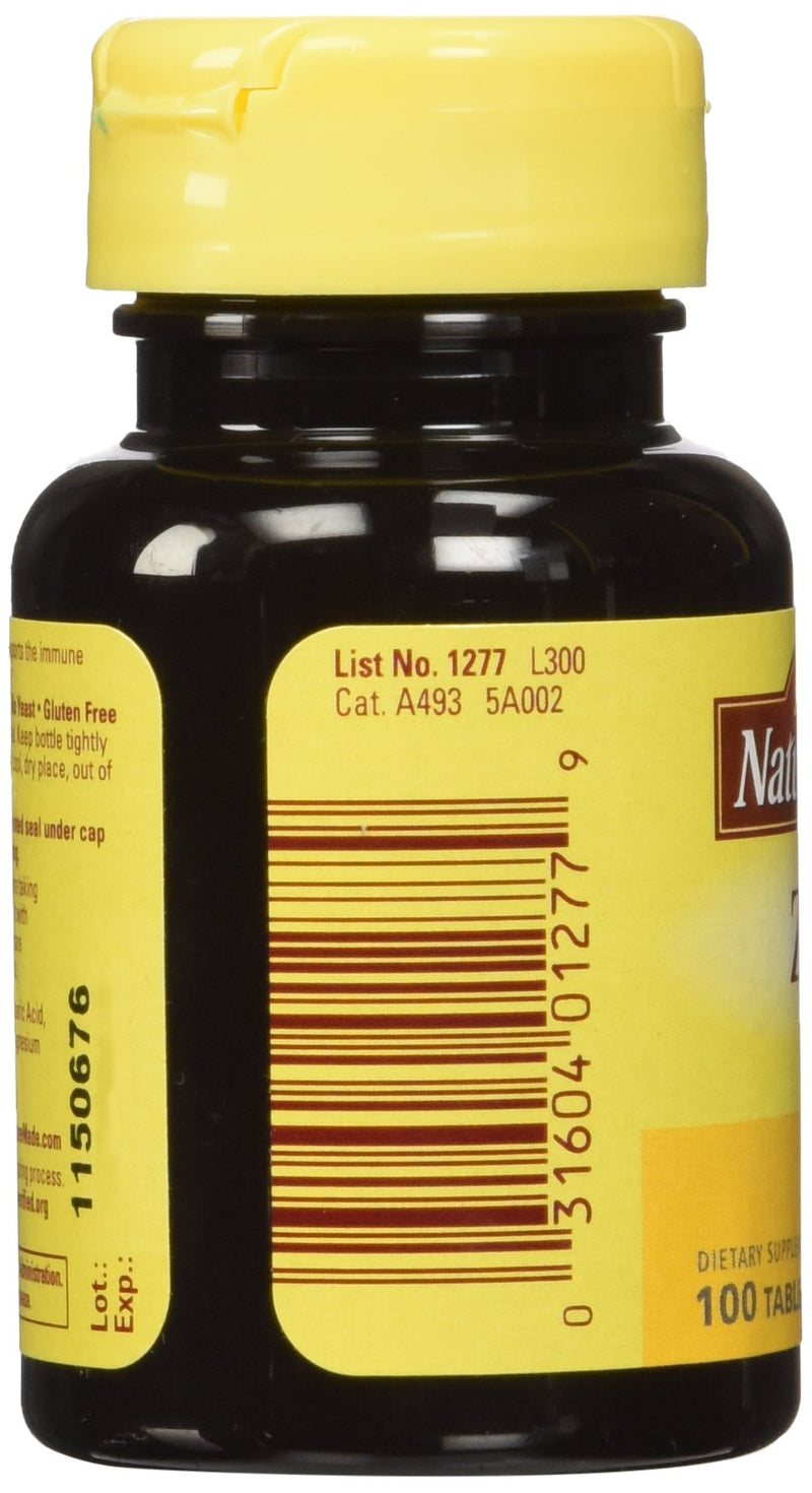 [Australia] - Nature Made Zinc Tabs - 30 mg - 100 ct 