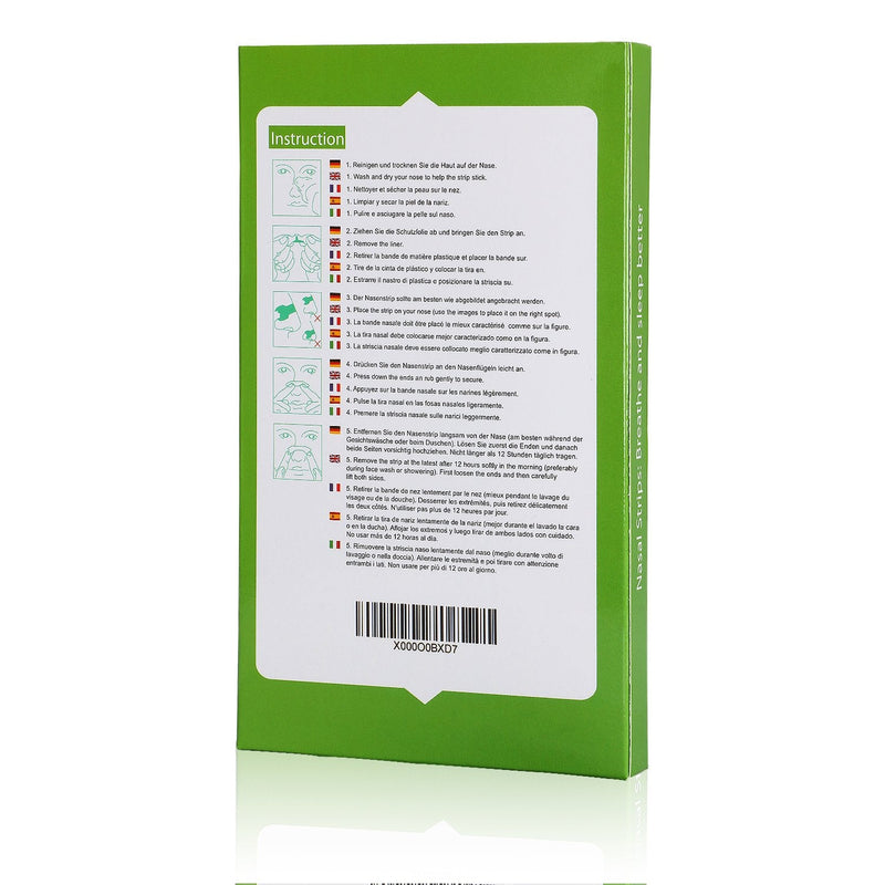 [Australia] - Incutex 50x Snore Stopper Anti Snoring Nasal Strips Stop Snoring Nose Strips, Medium 