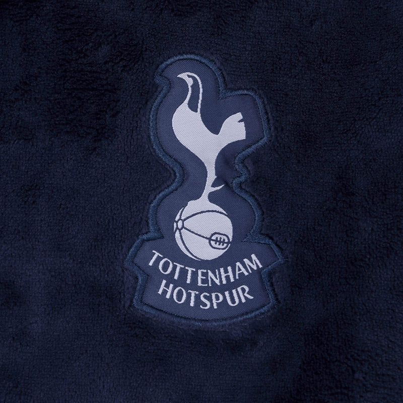 [Australia] - Tottenham Hotspur Baby Dressing Gown Toddler Robe Hooded Fleece Official Gift 0-6 Months 